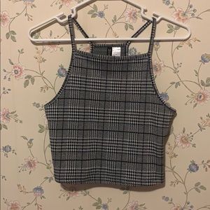 Plaid Crop Top
